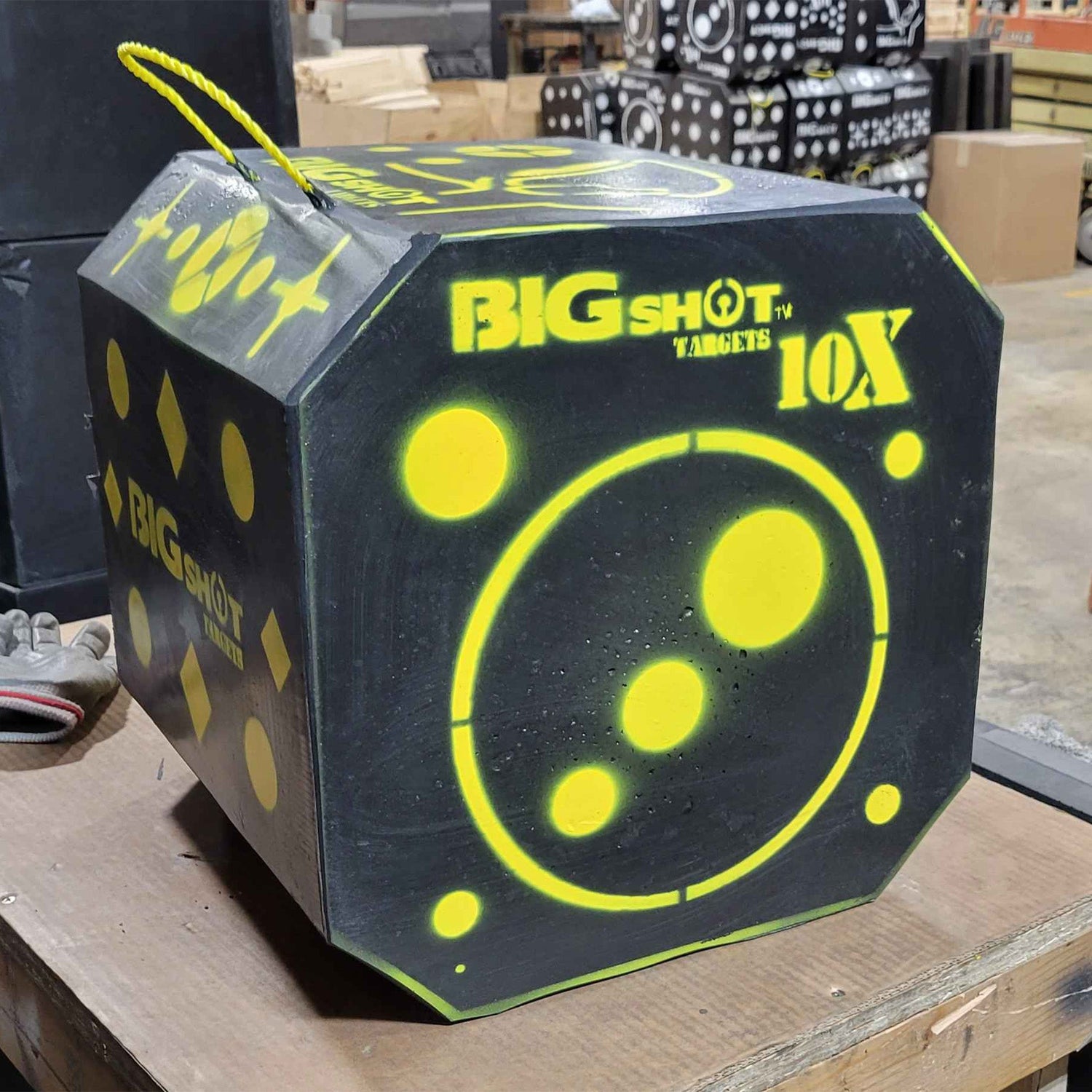 Blemished Archery Targets
