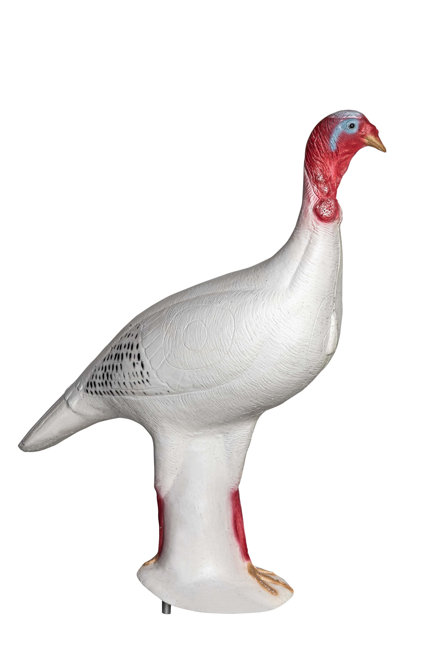 Dynamic White Walking Turkey Foam 3D Archery Target for Realistic Training