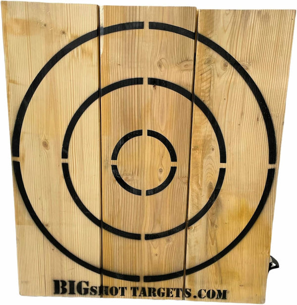 BIGshot Wooden Knife & Star Throwing Target – Cabinet Grade Plywood