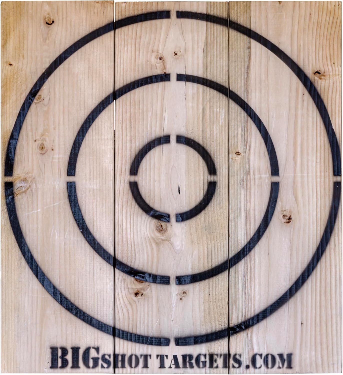 BIGshot Wooden Knife & Star Throwing Target – Cabinet Grade Plywood