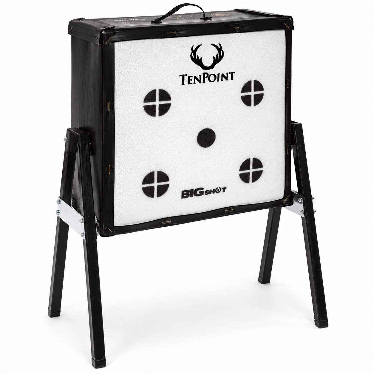 BIGshot Ironman 650 Tenpoint Edition Crossbow Target & Stand Bundle | 650 FPS
