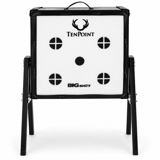 BIGshot Ironman 650 Tenpoint Edition Crossbow Target & Stand Bundle | 650 FPS