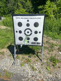 Iron Man 30" Personal Range Target With Personal Range Stand