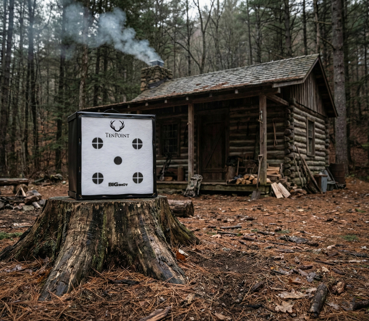 BIGshot Ironman 650 Tenpoint Edition Crossbow Target & Stand Bundle | 650 FPS