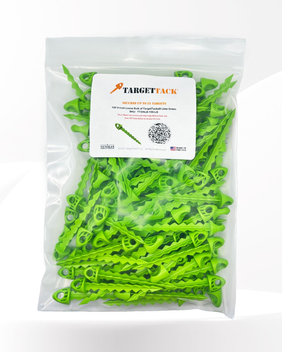 100 3-Inch Loose Bulk of TargetTacks®