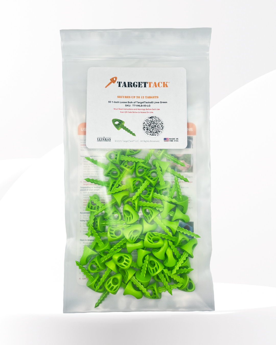 50 1-Inch Loose Bulk of TargetTacks®