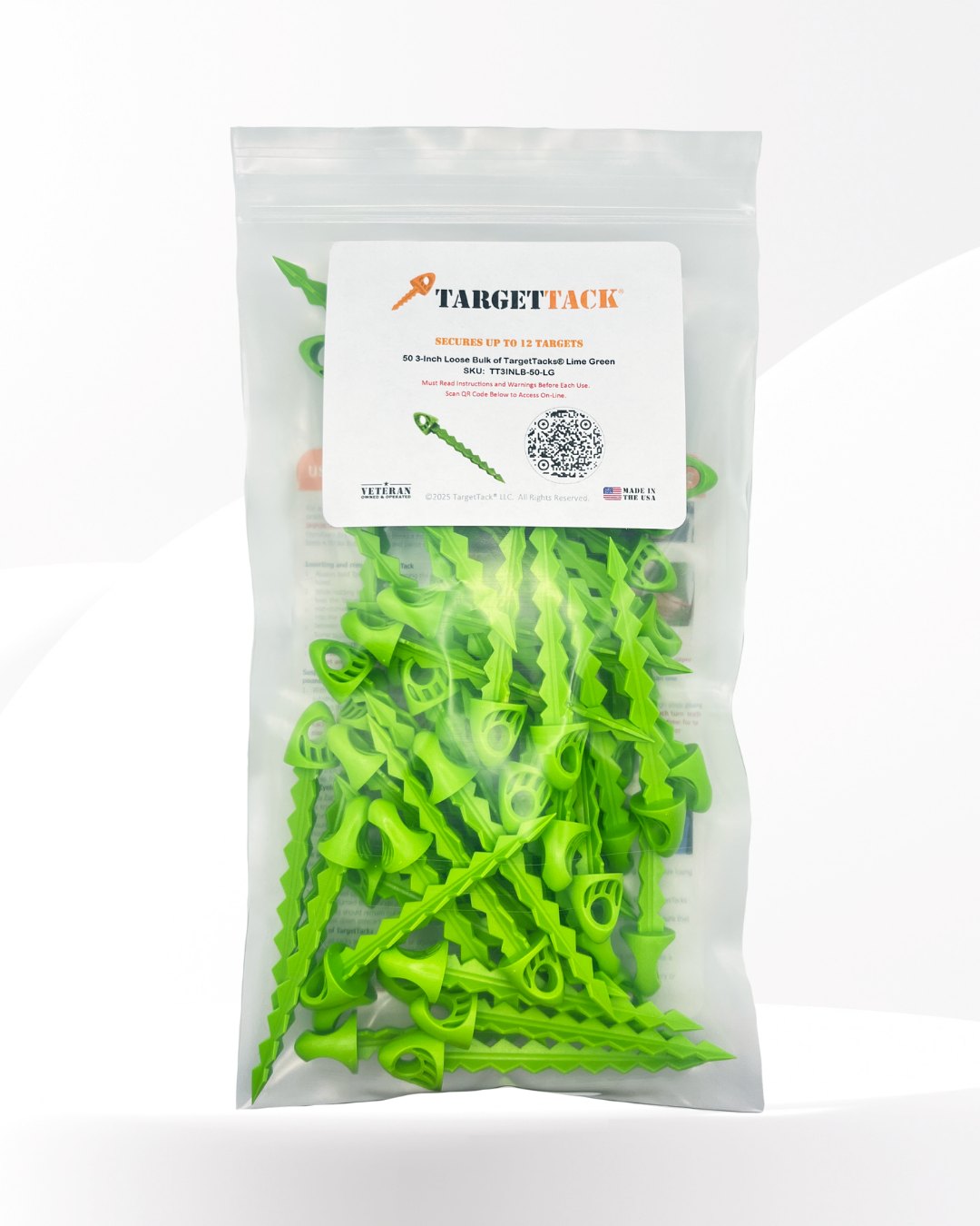 50 3-Inch Loose Bulk of TargetTacks®