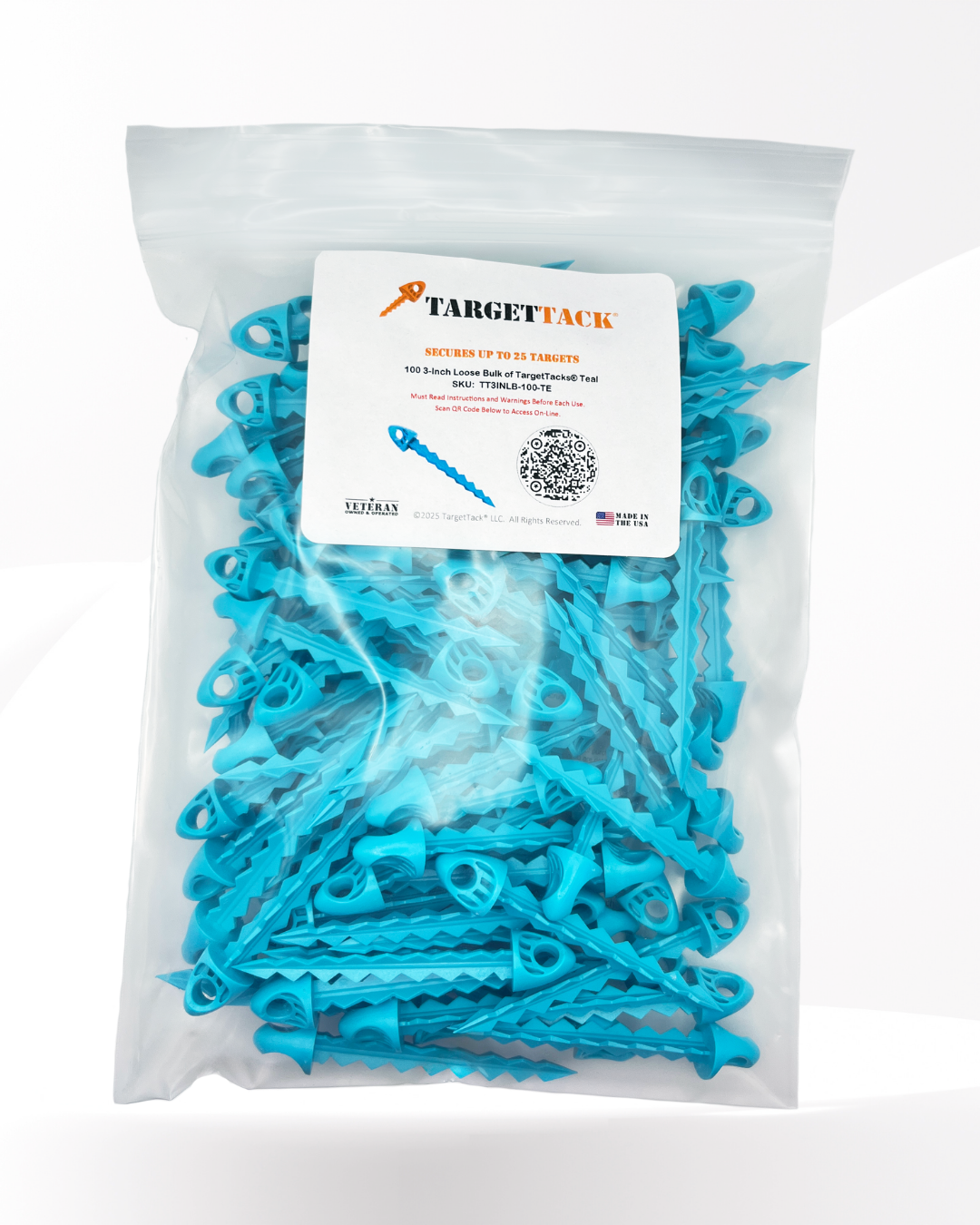 100 3-Inch Loose Bulk of TargetTacks®