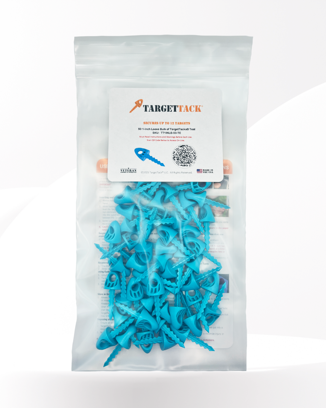 50 1-Inch Loose Bulk of TargetTacks®