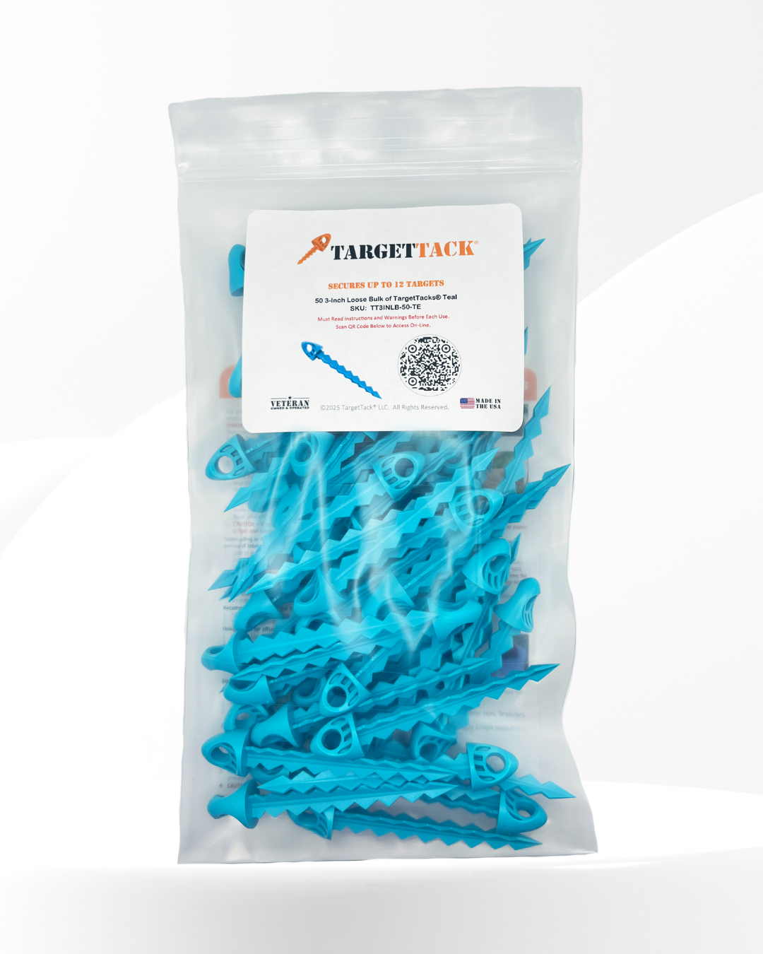 50 3-Inch Loose Bulk of TargetTacks®