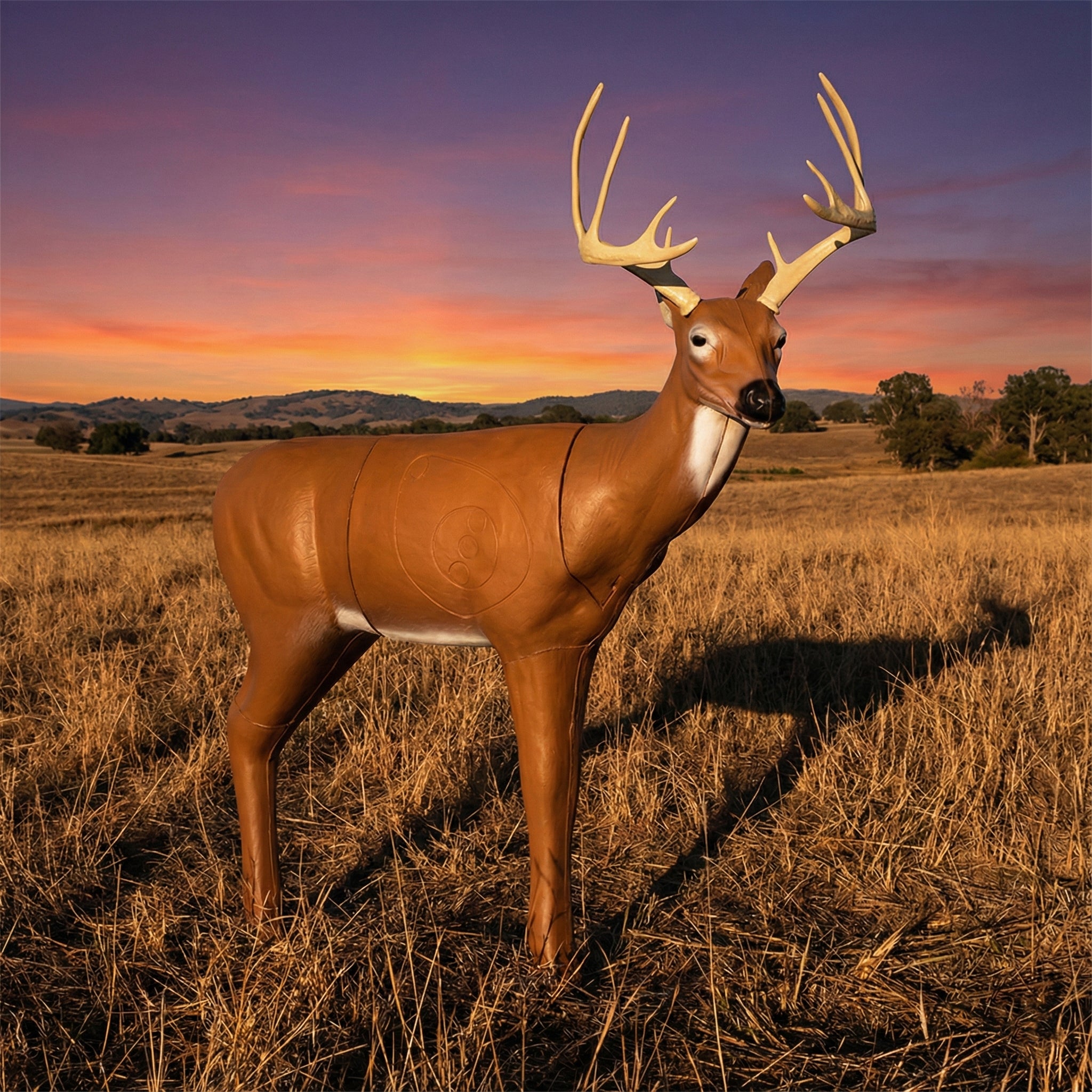 Real Wild 3D Medium Series Sneak Deer Archery Target with EZ Pull