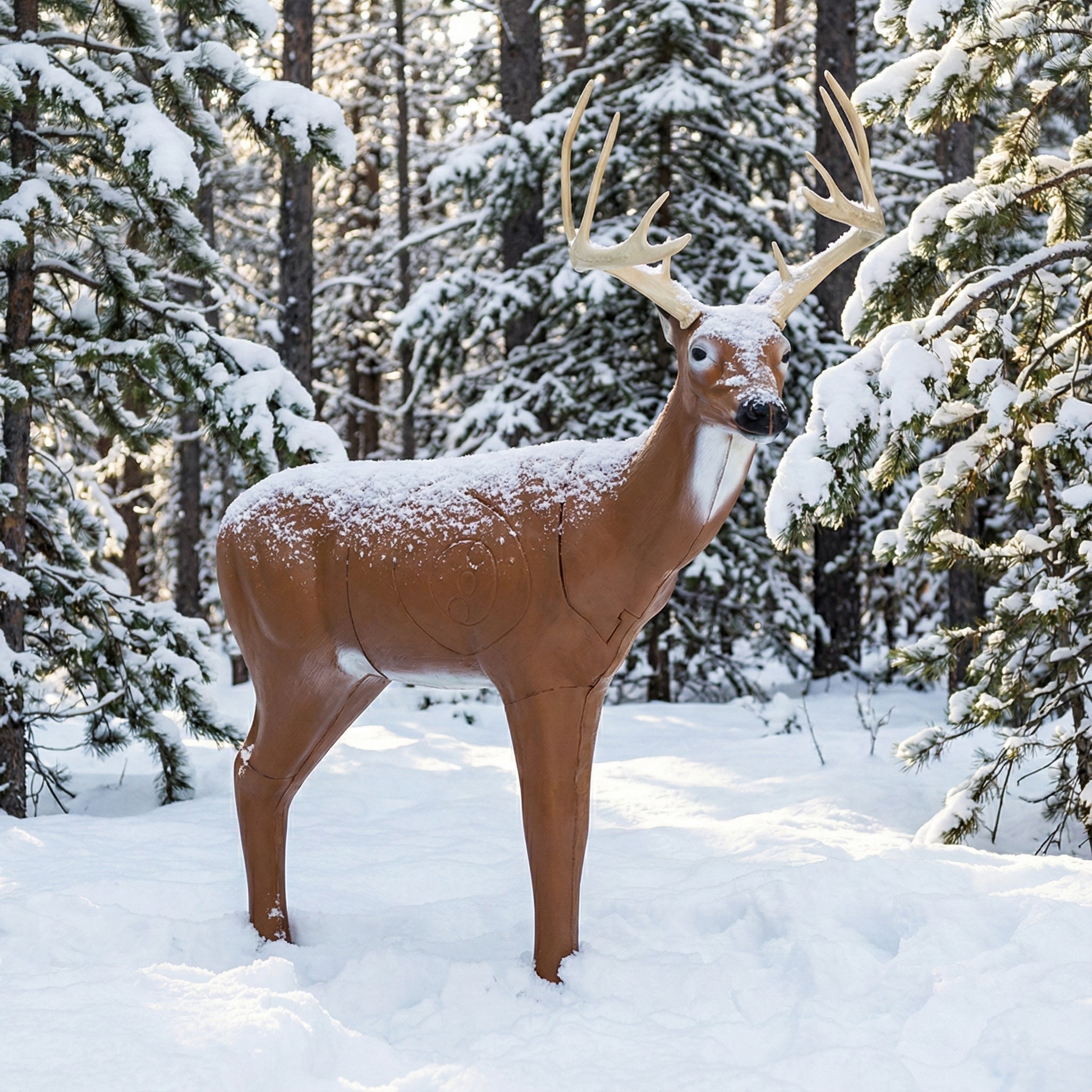 Real Wild 3D Medium Series Sneak Deer Archery Target with EZ Pull