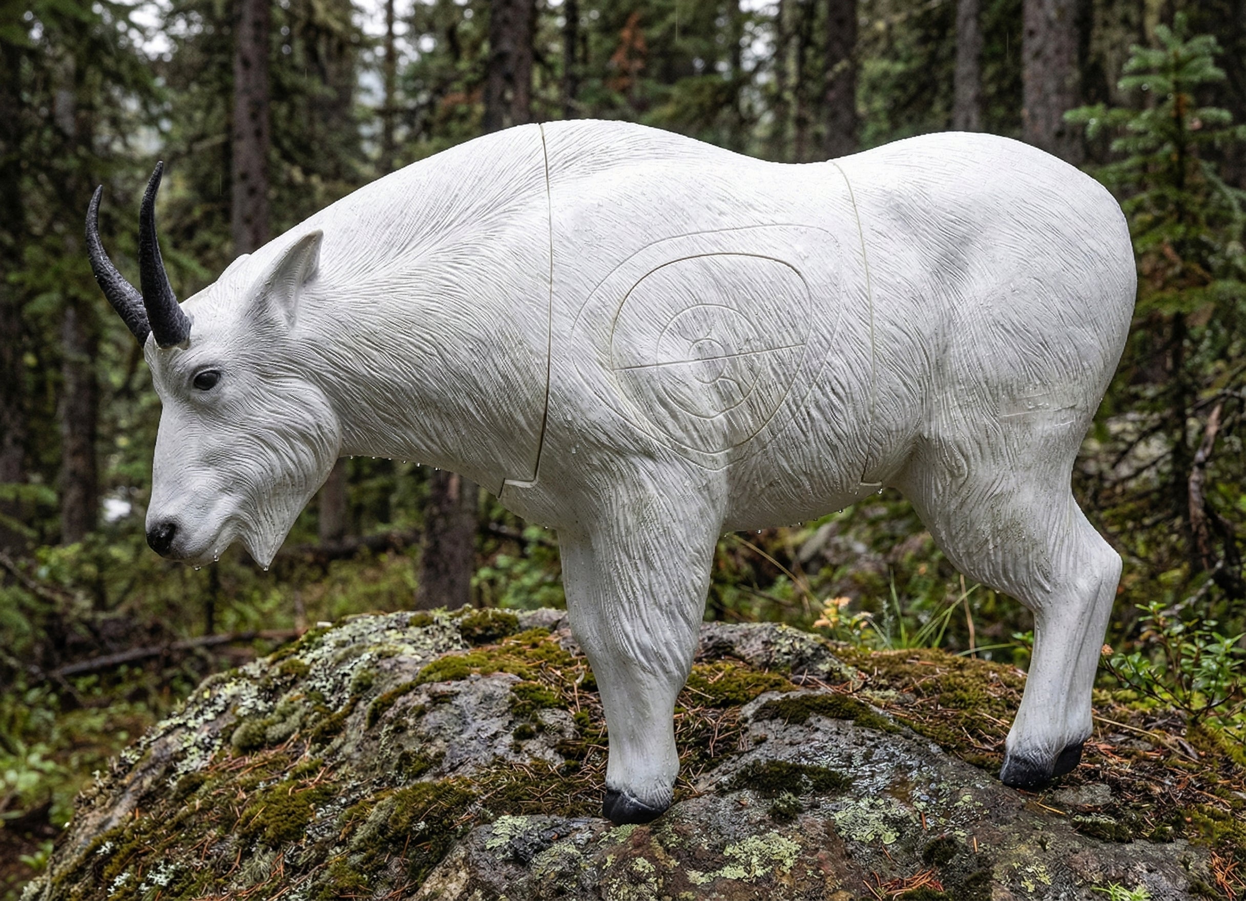 Real Wild 3D Mountain Goat Foam Archery Target – BIGshot Archery