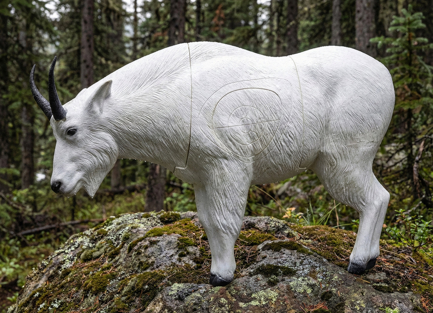 Real Wild 3D Mountain Goat Foam Archery Target