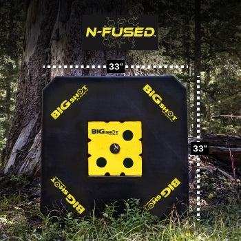 BIGshot Titan 33 Long Range Easy Pull N-Fused Foam Archery Target