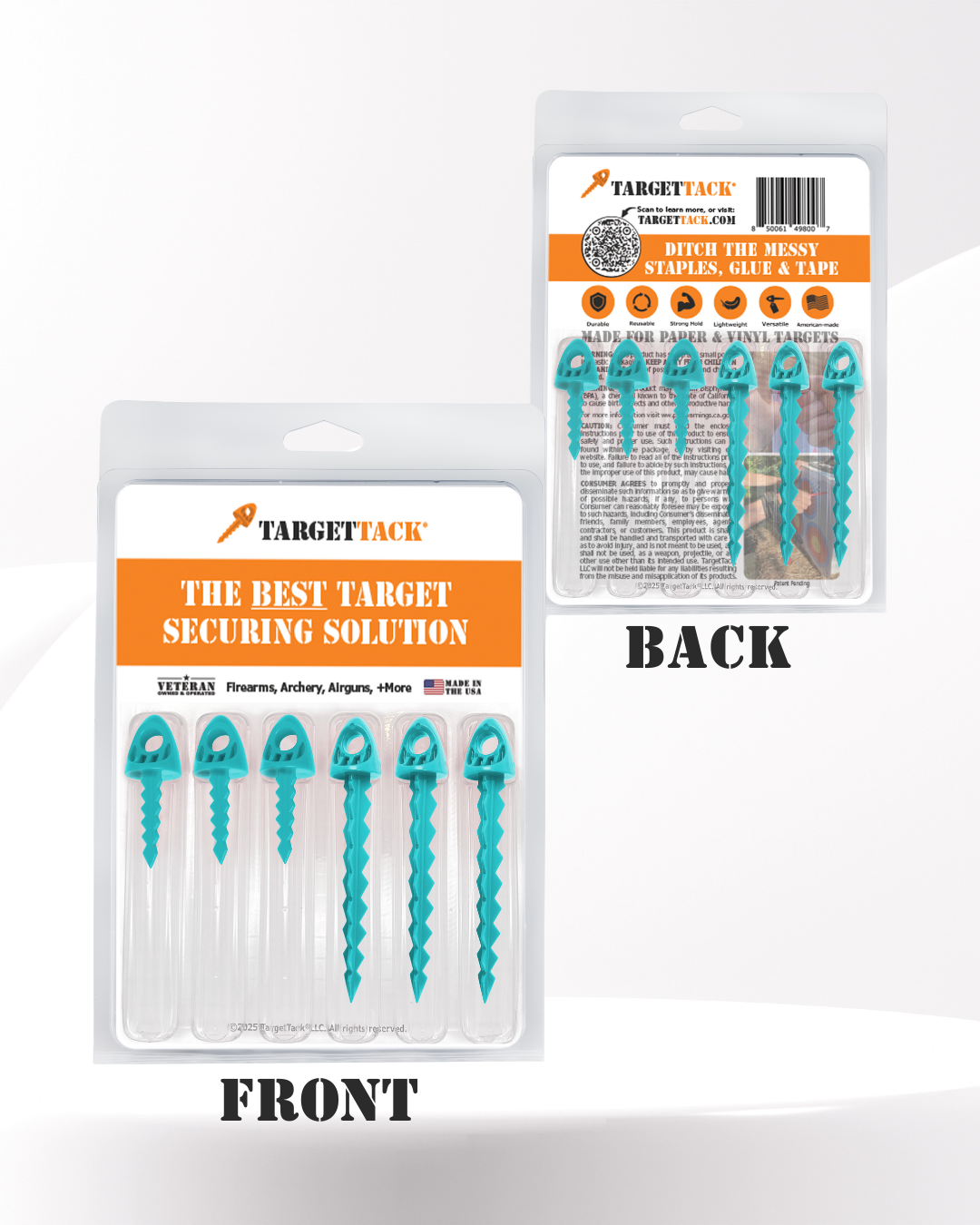 3-Inch 12-Pack of TargetTacks®