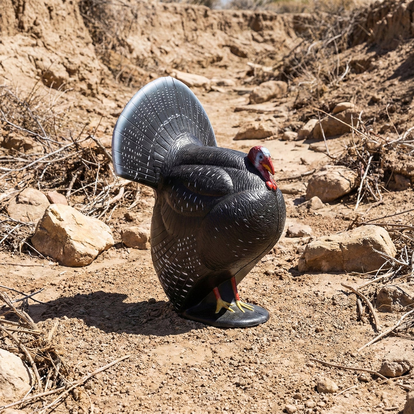 Real Wild 3D Strutting Turkey Archery Target with EZ Pull Foam