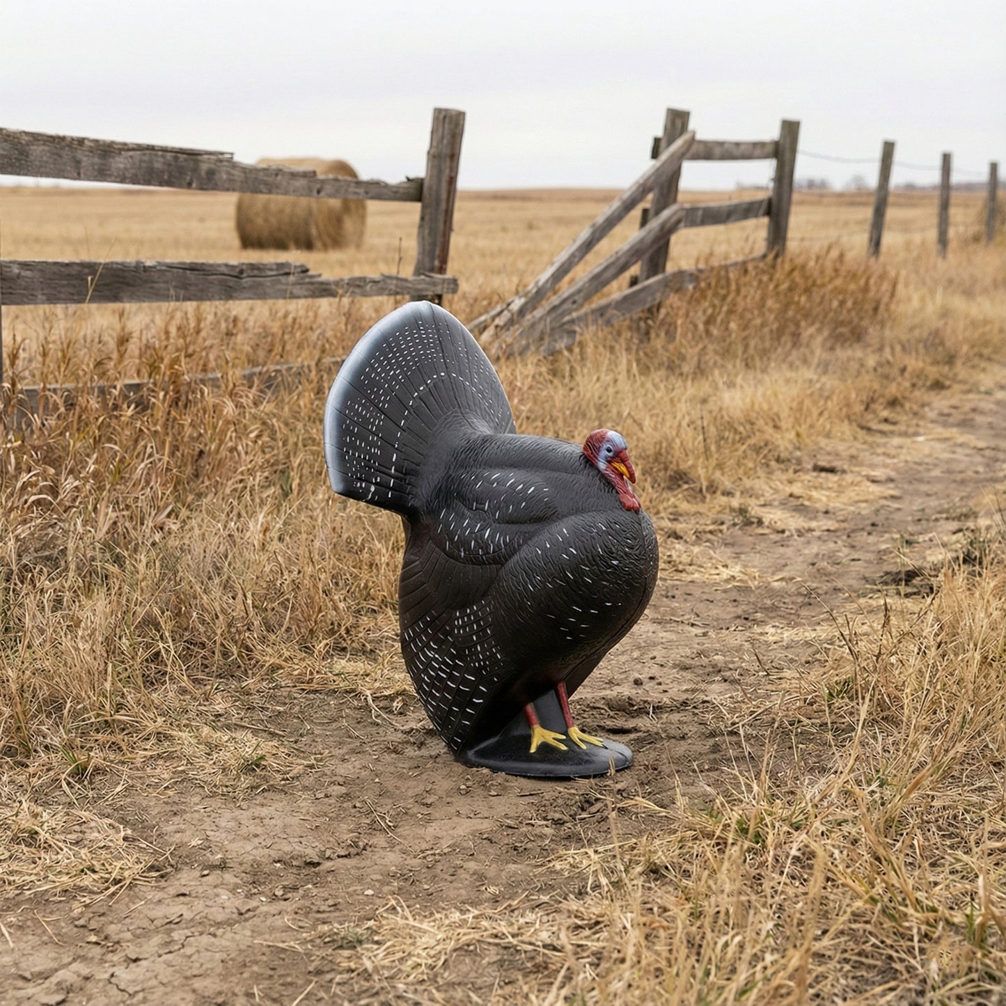 Real Wild 3D Strutting Turkey Archery Target with EZ Pull Foam