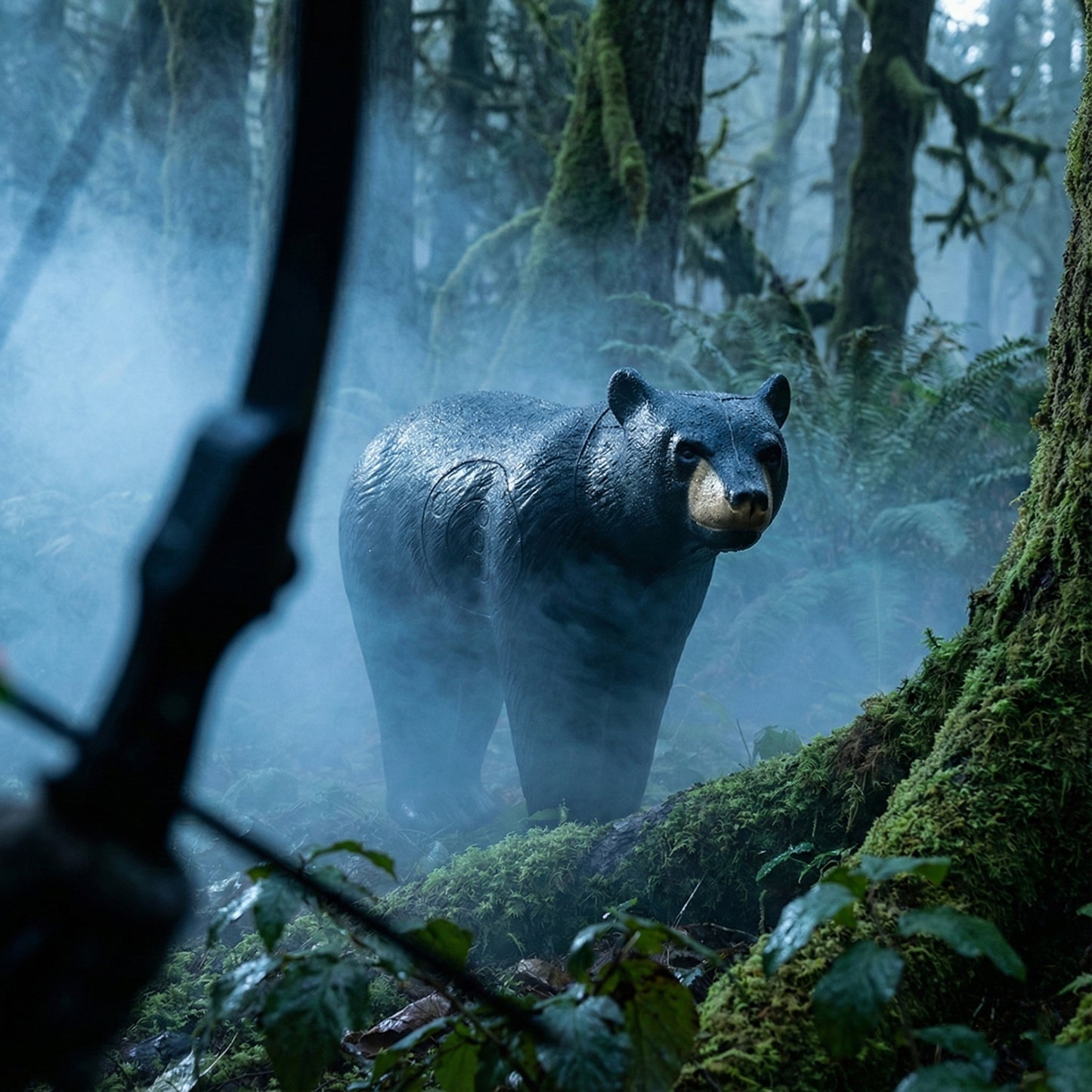 Real Wild 3D Walking Black Bear Archery Target with EZ Pull Foam