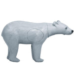 Lifelike Walking White Bear Foam 3D Archery Target for Enhanced Shooting Practice