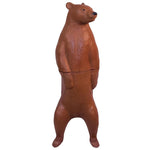 Robust Standing Brown Bear Foam 3D Archery Target for Realistic Hunting Simulation