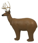 Novelty Beer Target Foam 3D Archery Target with Bear Body, Deer Head and Antlers, and Beer Can Holder for Interactive Shooting Practice