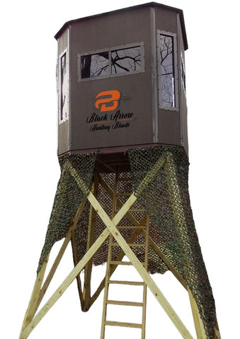 Black Arrow Bottom Entry Hunting Box Blind