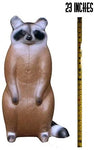 Lifelike Raccoon 3D Foam Archery Target for Precision Training