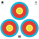 Maple Leaf FT-40cm Vegas 3 Spot Paper Target Face